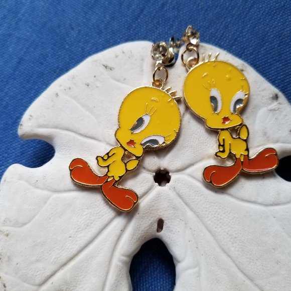 Tweety Bird Earrings - NWOT - Picture 2 of 5
